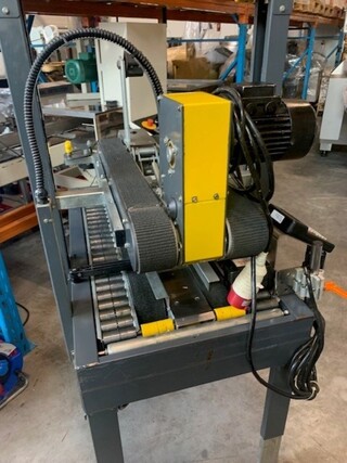 Verzenddozen tape sluiter, Siat, SM2 50-240, grijs, 1988